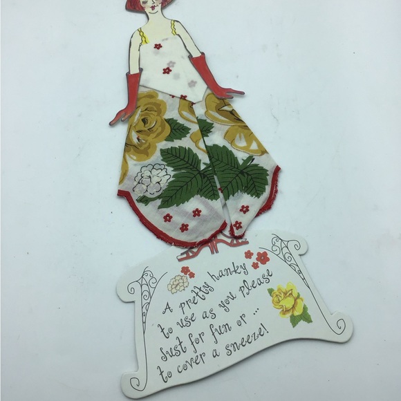 Novelty Paper Doll Hanky Cards - Picture 3 of 4